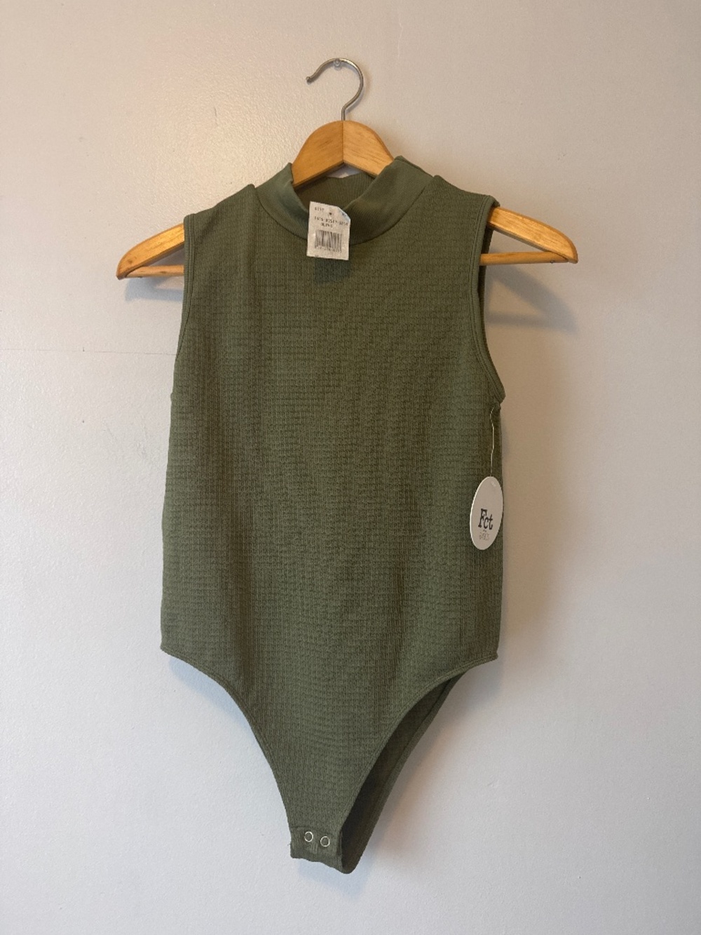 FCT with love basics mock neck, bodysuit